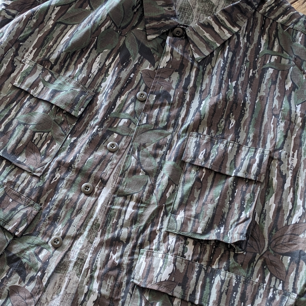 Camo Shirt Jacket Realtree Pattern